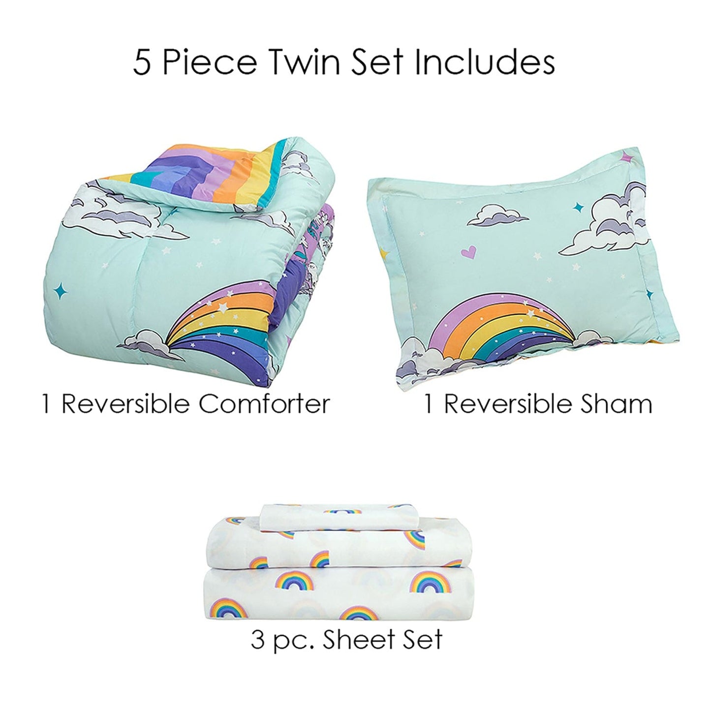 Rynx | Kidz Mix Magical Unicorn Bed in Bag