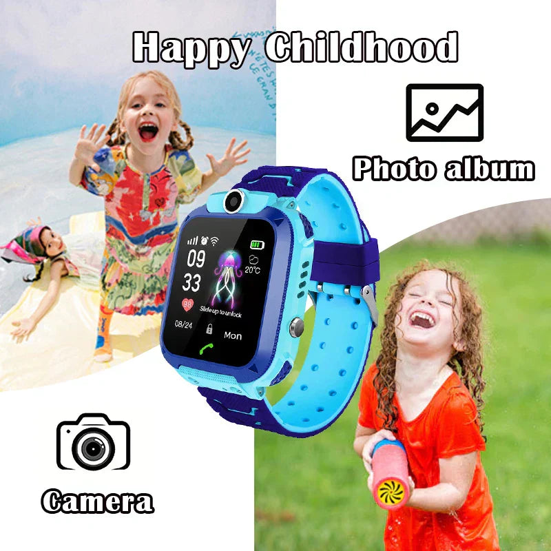 Rynx | Kids GPS Watch with Location Detection and Call Functionality - Luna