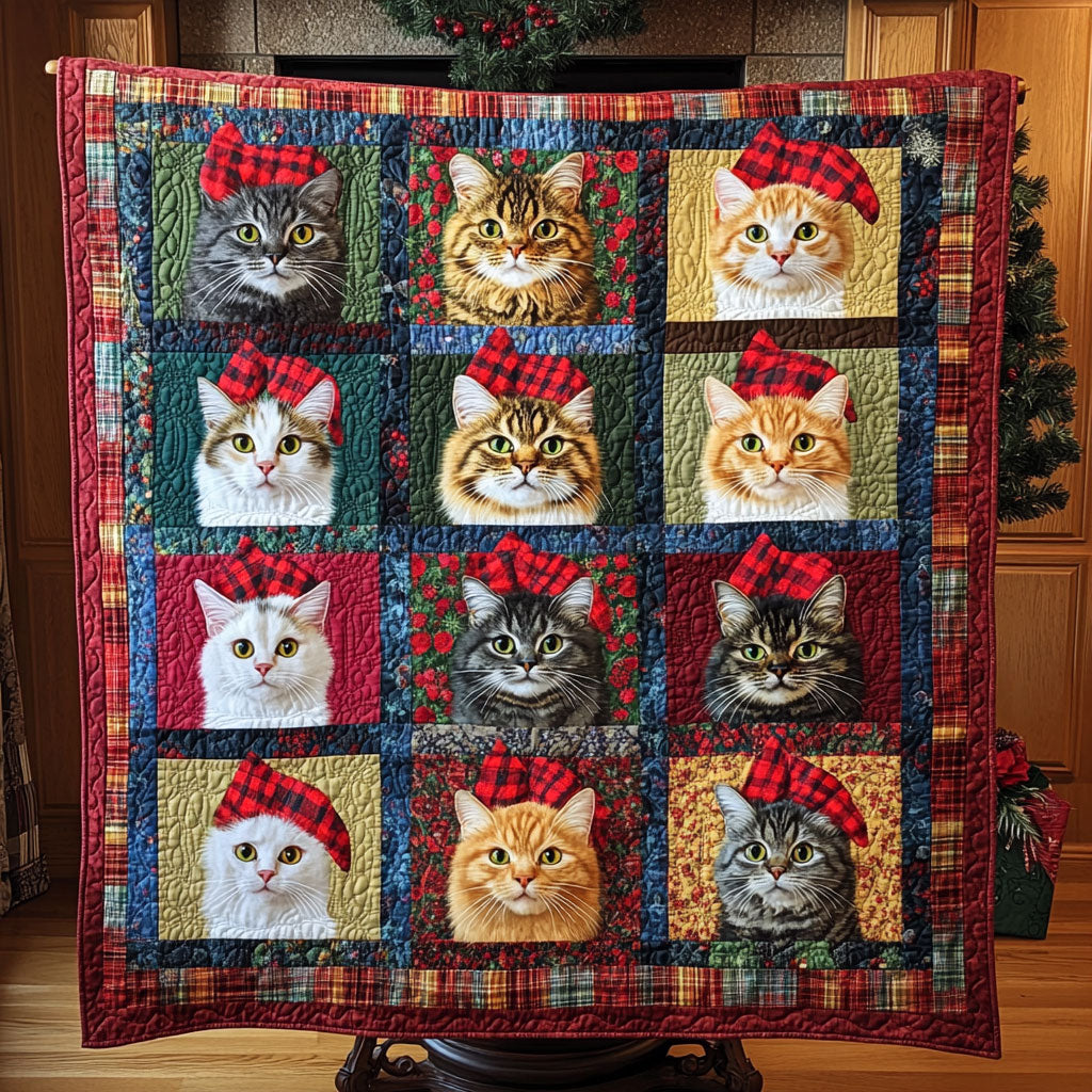 Rynx | Kitten Christmas Blanket