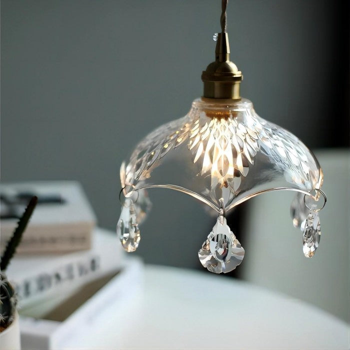 Rynx | CrystalAura - Retro-inspired pendant light