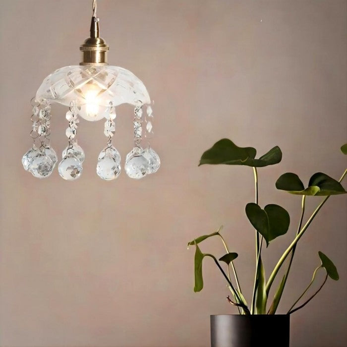 Rynx | CrystalAura - Retro-inspired pendant light
