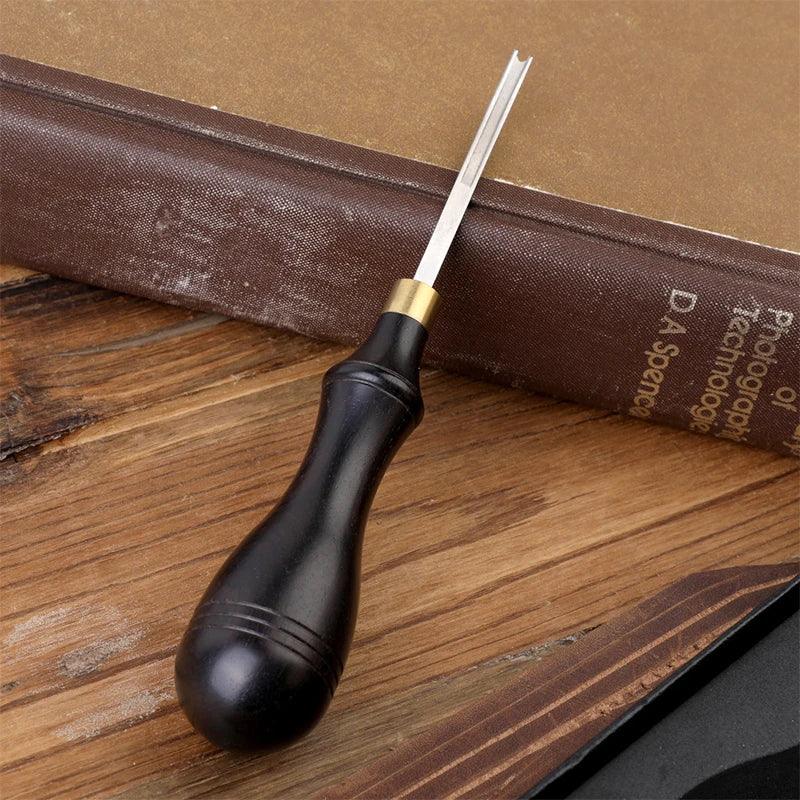 Rynx | Precision Edge Beveling Tool Set for Leather Craft - Ergonomic Design for Perfect Finish