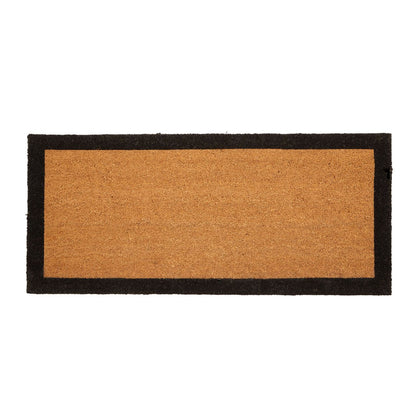 Rynx | Kyla Large Black Border Natural Double Wide Doormat