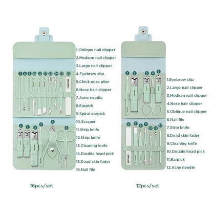 Rynx | Nail clipper portable set (12/16 pieces)