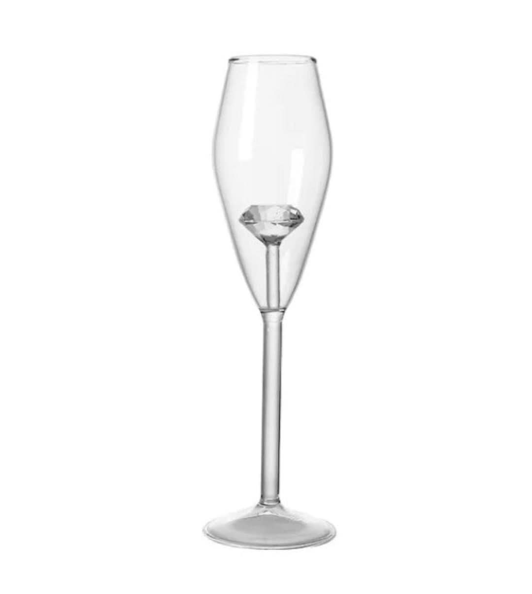 Rynx | La Vie En Rose | Champagne glass - Handmade