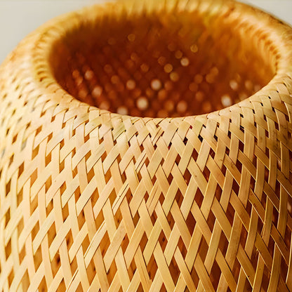 Rynx | Handmade Bed Lamp made of Rattan and Wood