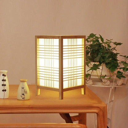 RYNX | Japanese Square Bedside Lamp