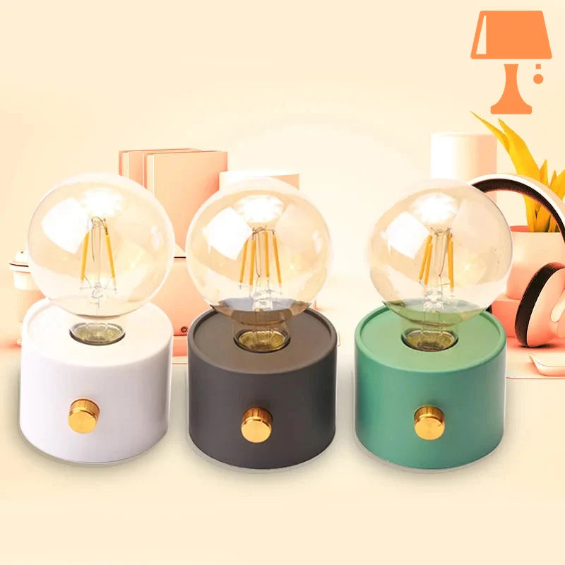 Rynx | ClassiSphere – Minimalistic table lamp with vintage-inspired glass sphere
