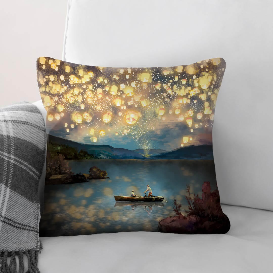 Rynx | Lantern Lake Cushion