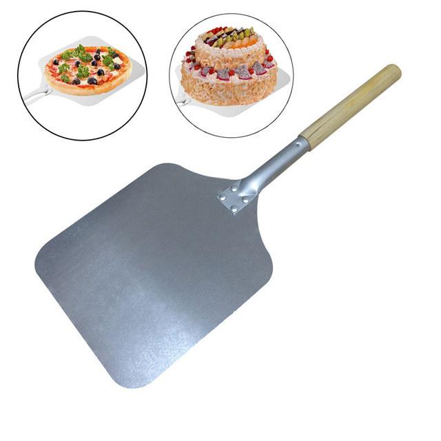 Rynx | Large 58cm Wood and Aluminium Pizza Peel Square Blade Pizza Lifter