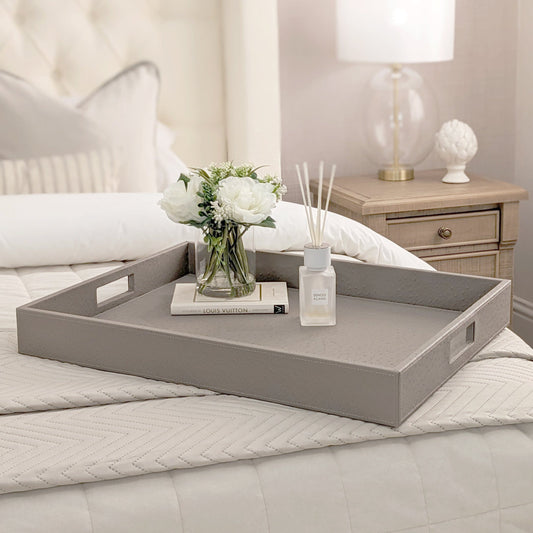 Rynx | Larissa Luxury Mink Faux Struts Rectangular Tray