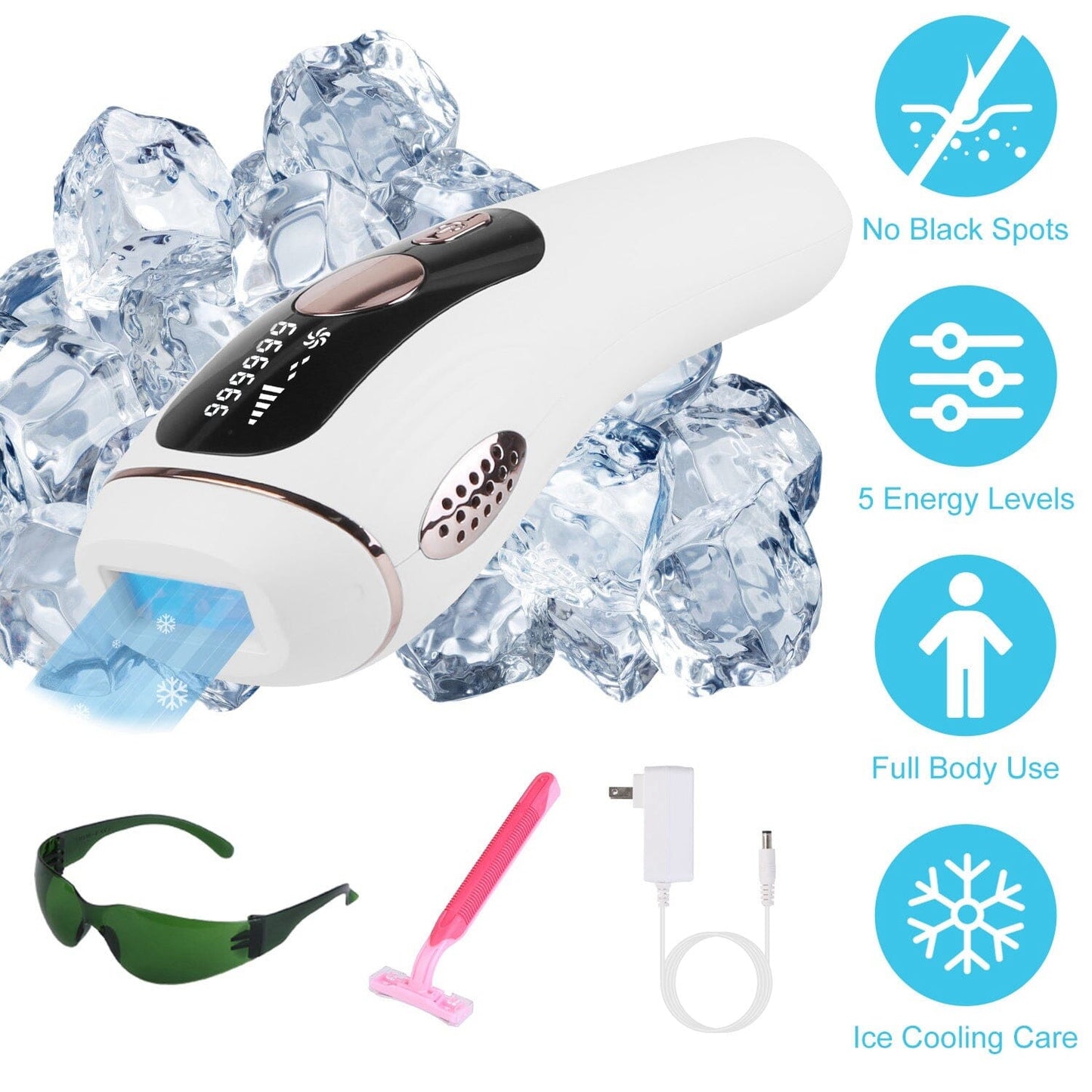 Rynx | Laser Hair Removal Ice Cooling Permanent IPL