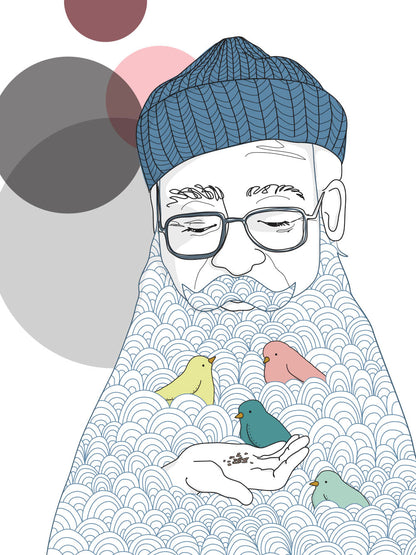 Rynx | Grandpa lays eggs in beard