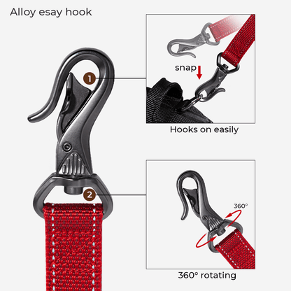 RYNX | Hands Free Dog Leash With Safety Seat Belt