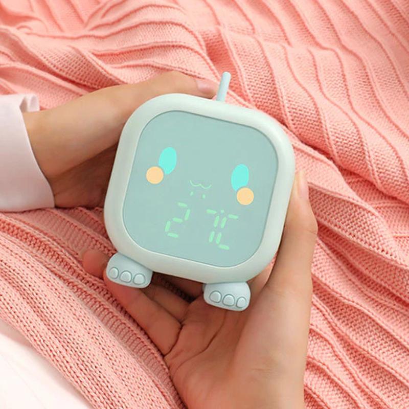 Rynx | LED Cartoon Alarm Clock Voice Control Digital