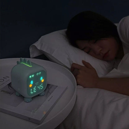 Rynx | LED Cartoon Alarm Clock Voice Control Digital