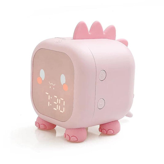Rynx | LED Cartoon Alarm Clock Voice Control Digital