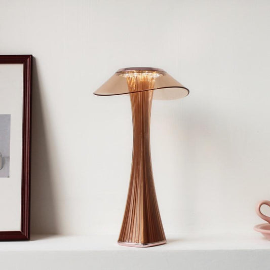 RYNX | Sensor LED Crystal Lamp - Rose Gold
