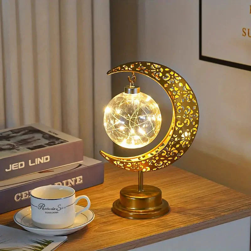 Rynx | LED Iron Moon Lantern