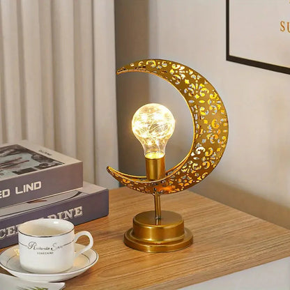 Rynx | LED Iron Moon Lantern