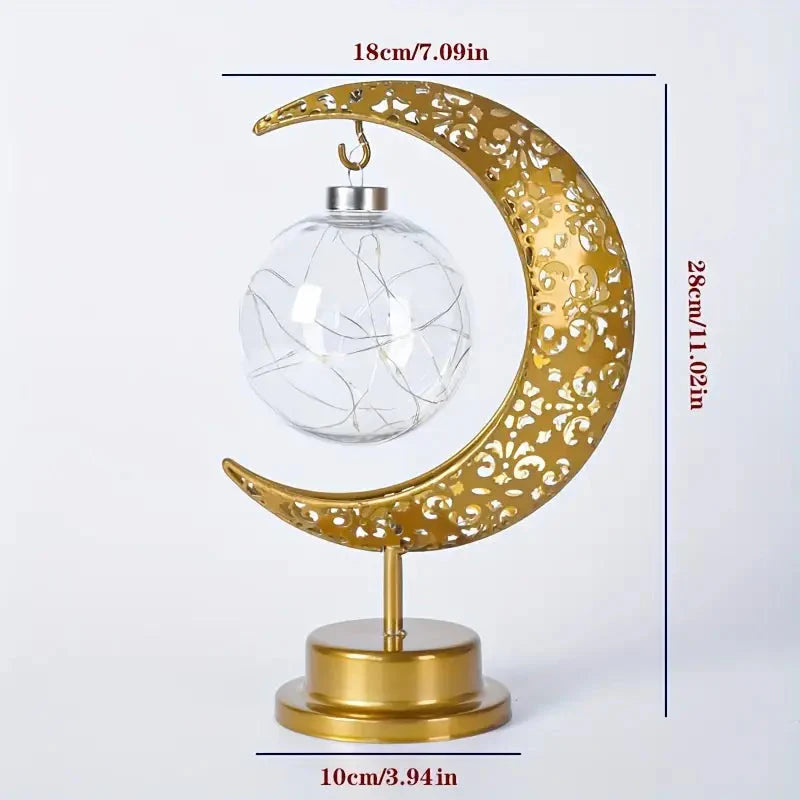 Rynx | LED Iron Moon Lantern