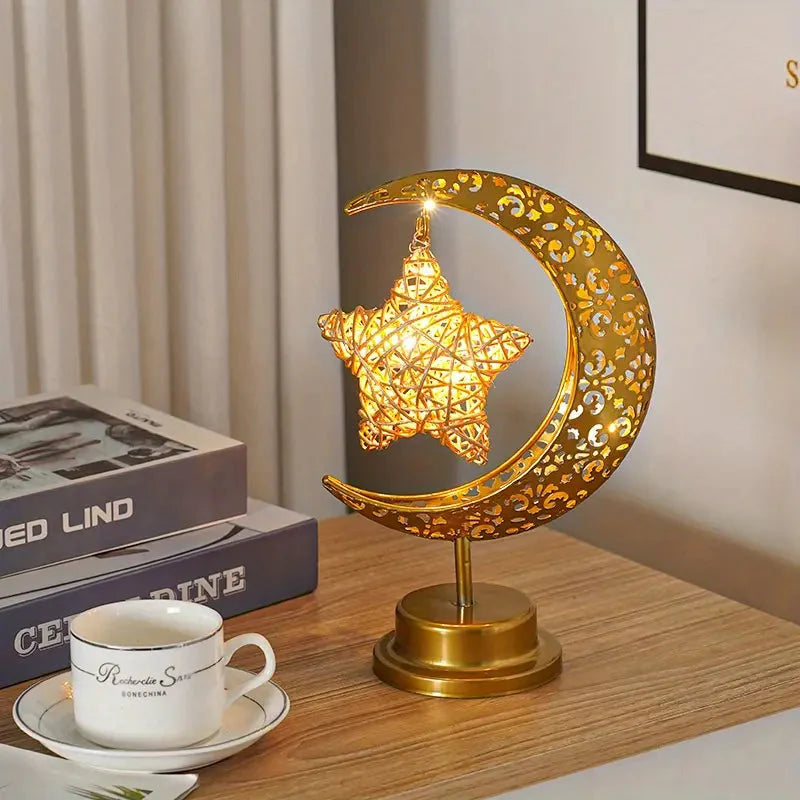 Rynx | LED Iron Moon Lantern