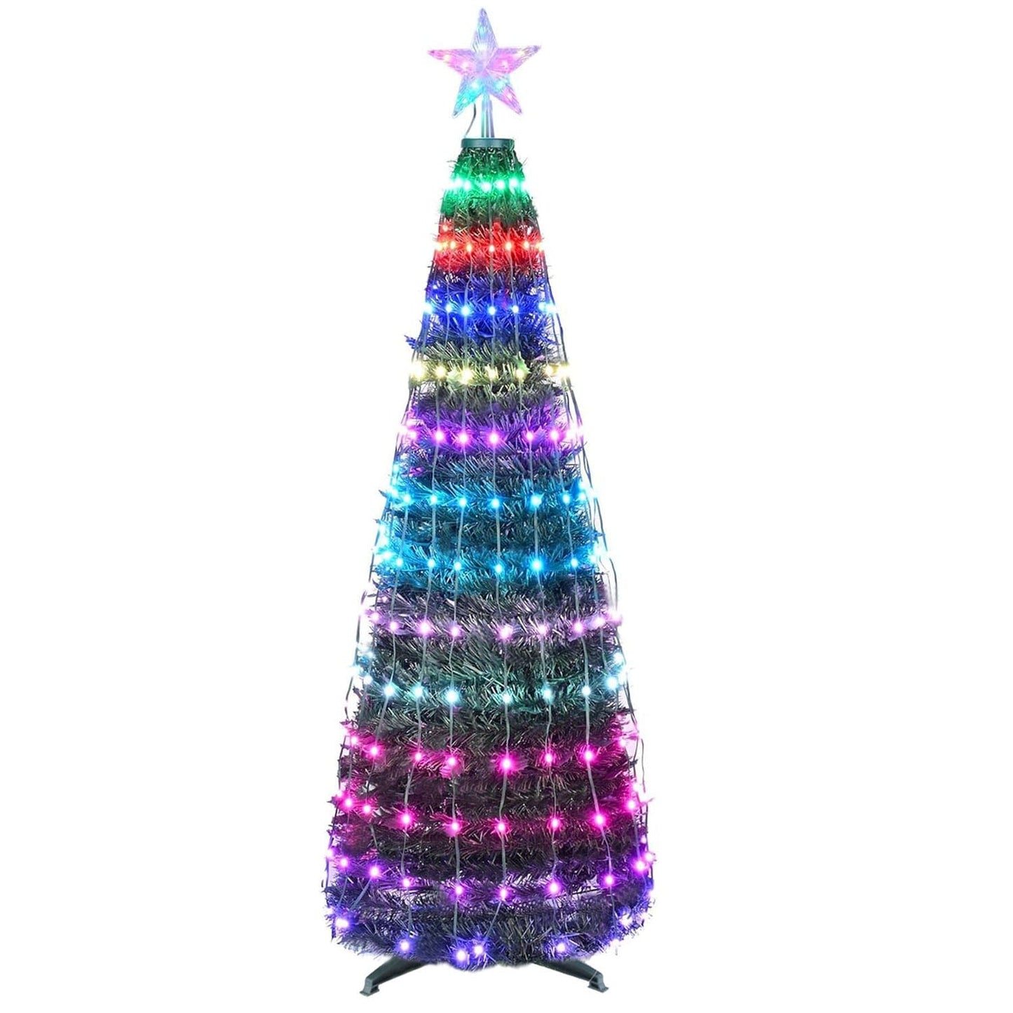 Rynx | LED Light Foldable Christmas Tree Light with Remote Control App Control
