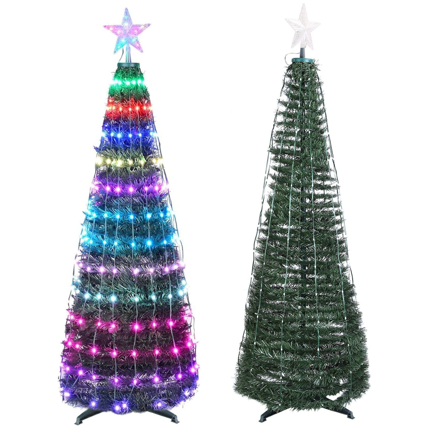 Rynx | LED Light Foldable Christmas Tree Light with Remote Control App Control