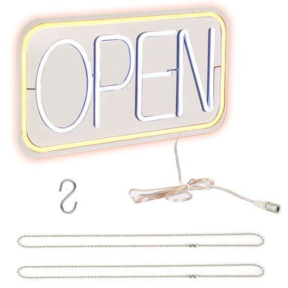 Rynx | LED Open Sign Advertising Table with 11 Levels Adjustable Brightness