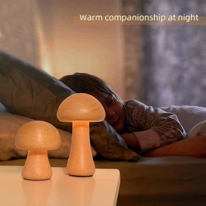 Rynx | LED Rechargeable Creative Mushroom Lamp