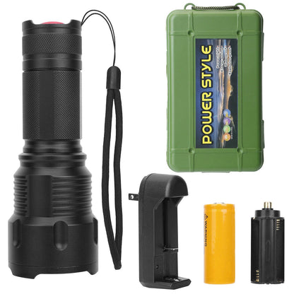 Rynx | LED Rechargeable Zoomable Flashlight