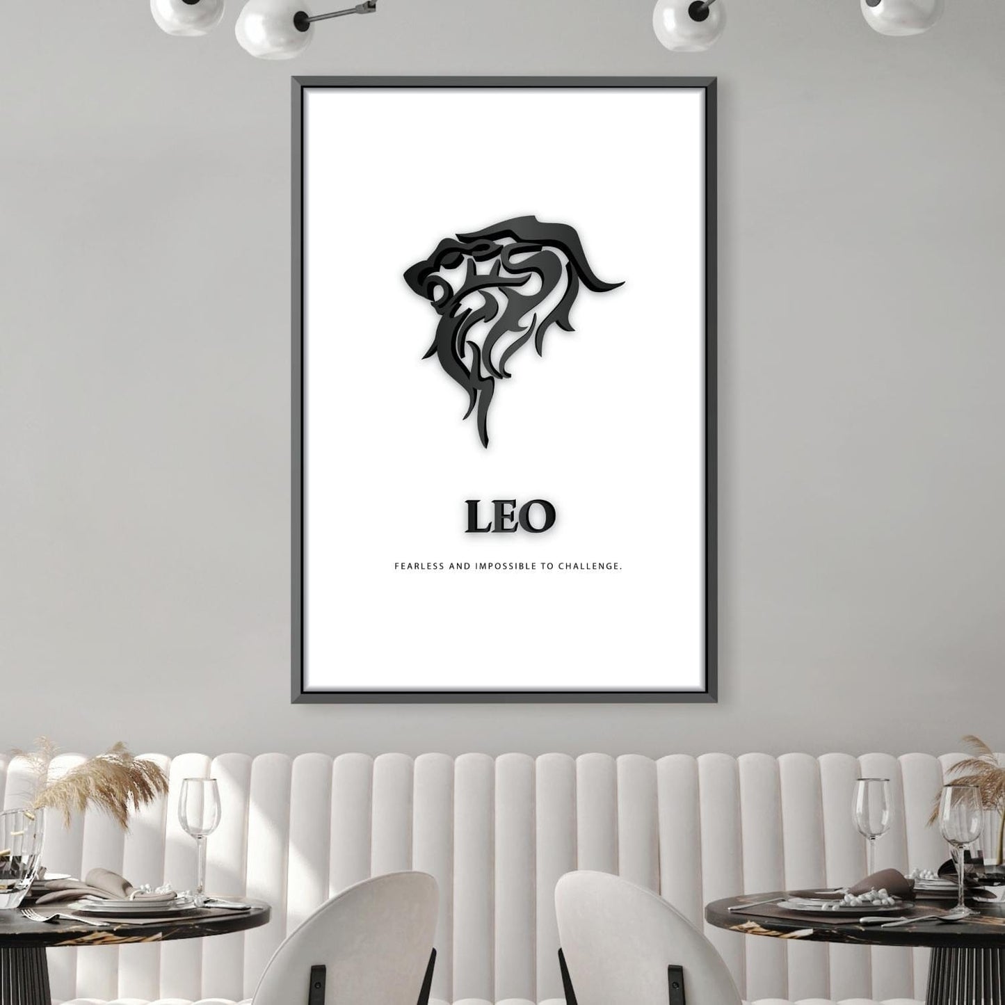 Rynx | Leo - White Canvas