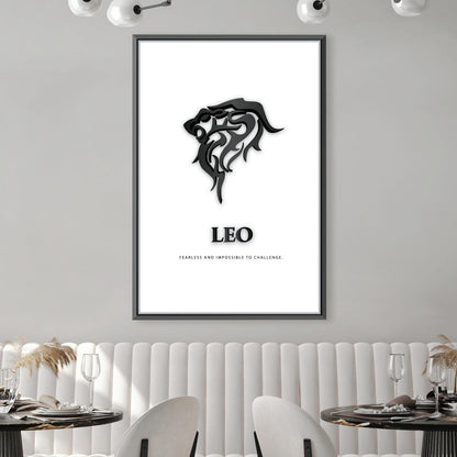 Rynx | Leo - White Canvas