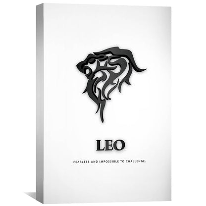 Rynx | Leo - White Canvas