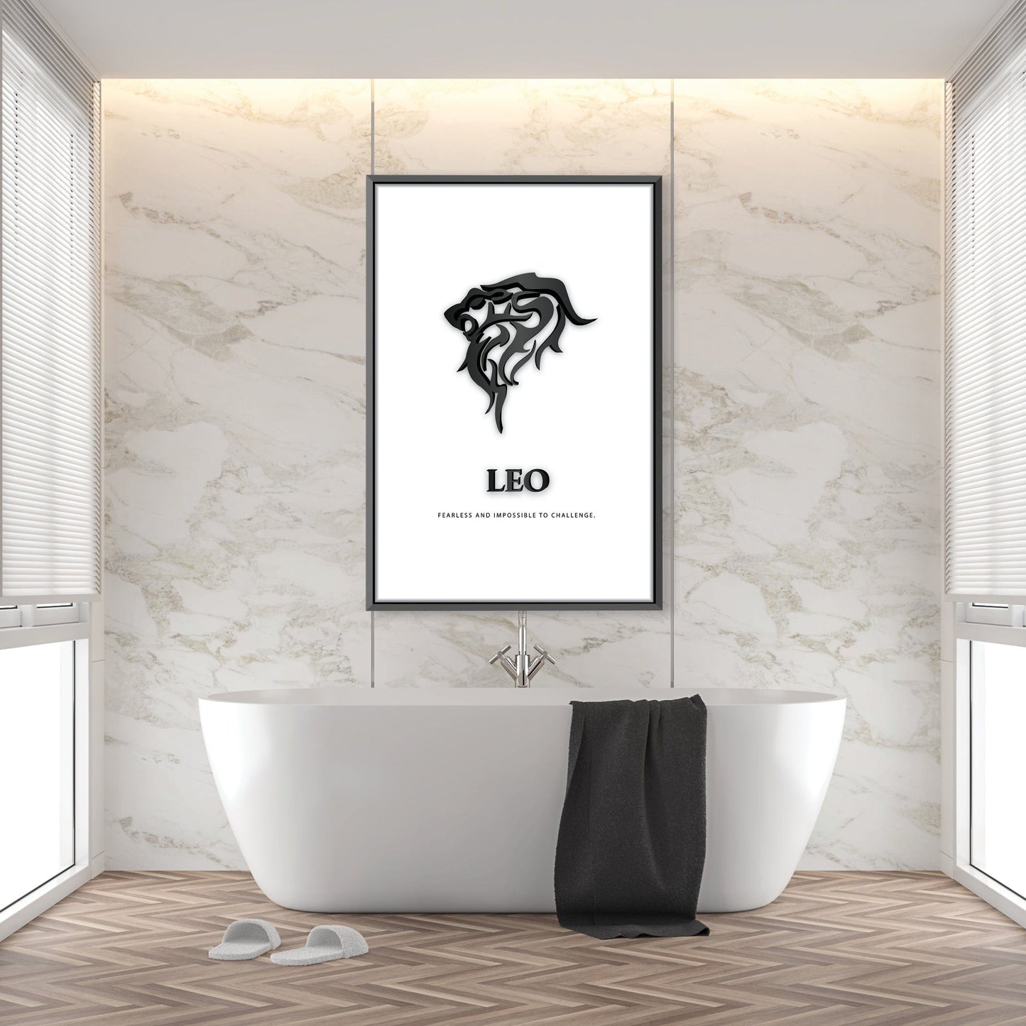 Rynx | Leo - White Canvas