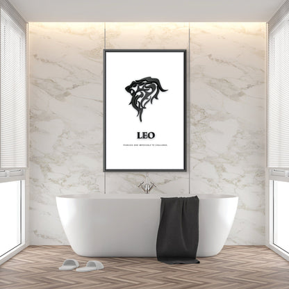 Rynx | Leo - White Canvas