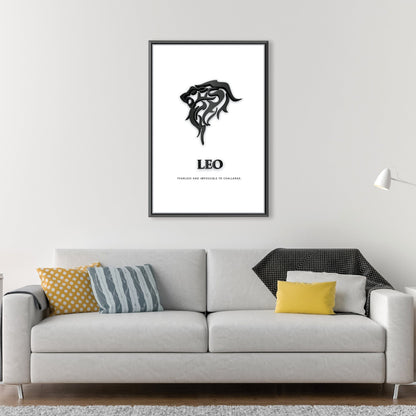 Rynx | Leo - White Canvas