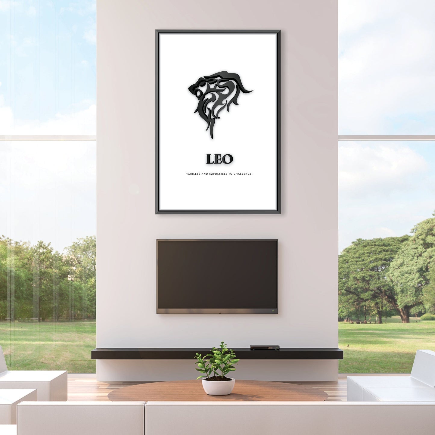 Rynx | Leo - White Canvas