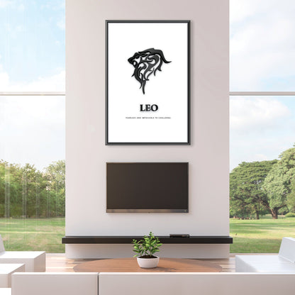Rynx | Leo - White Canvas