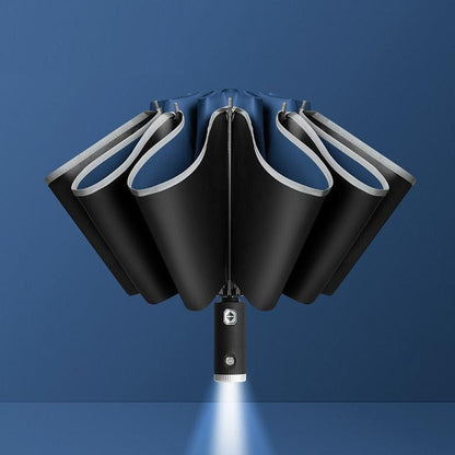 Rynx | Smart LED Reverse Umbrella - Premium Executive Model