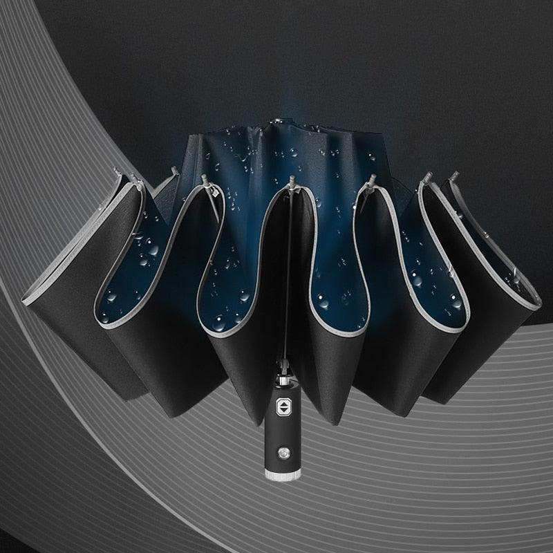 Rynx | Smart LED Reverse Umbrella - Premium Executive Model