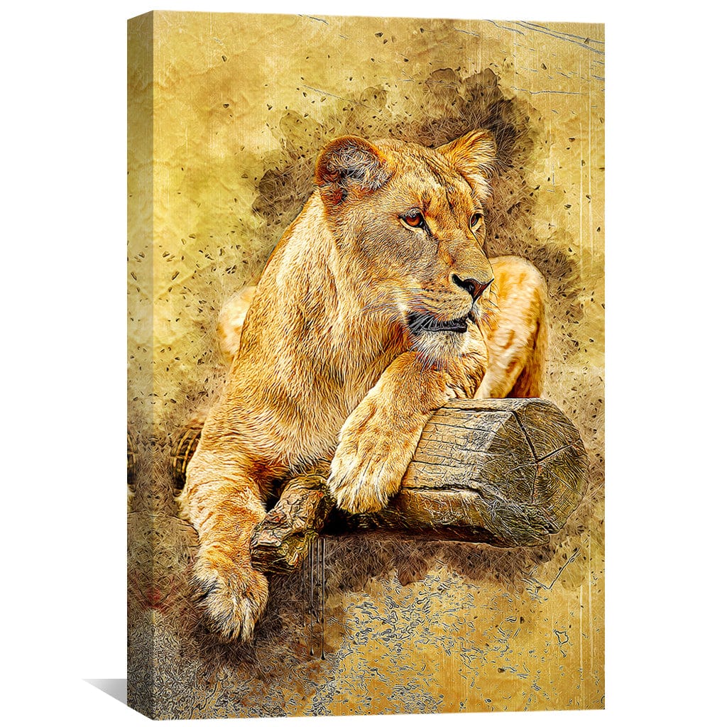 Rynx | Lioness Canvas
