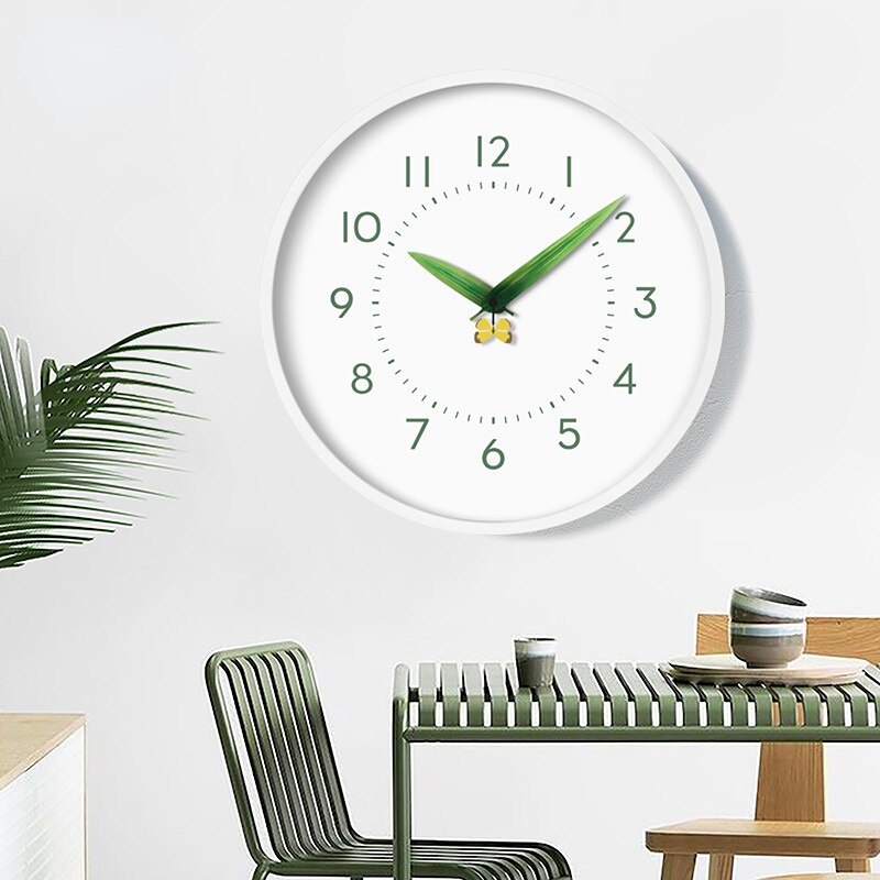 Rynx | Timeless Perch Clock - Unique Bird Wall Clock in Ladybug and Butterfly Design