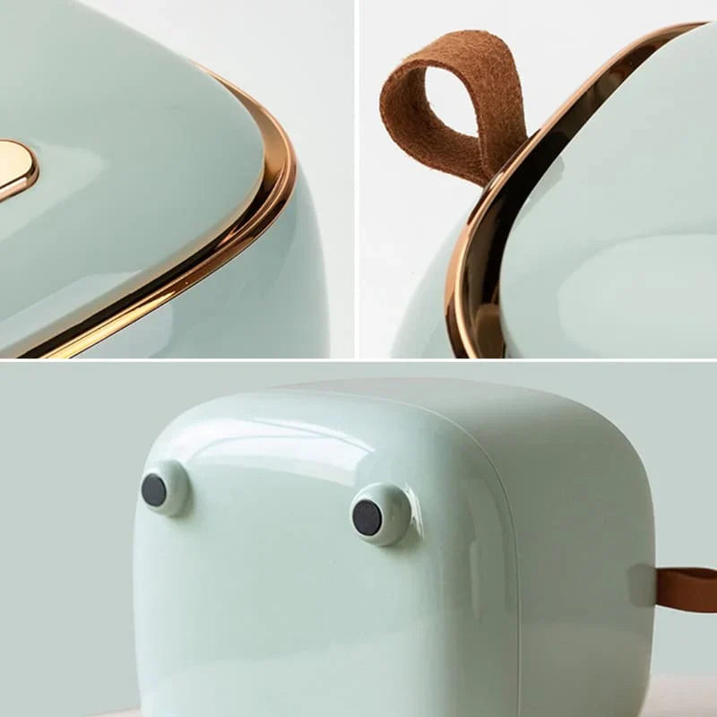 Rynx | Luxury Decorative Table Waste Bin Lattea - Stylish - Functional - Space-saving