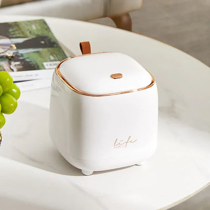 Rynx | Luxury Decorative Table Waste Bin Lattea - Stylish - Functional - Space-saving