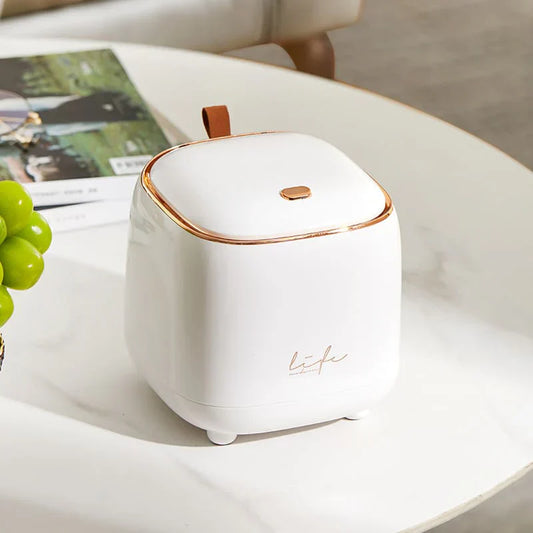Rynx | Luxury Decorative Table Waste Bin Lattea - Stylish - Functional - Space-saving
