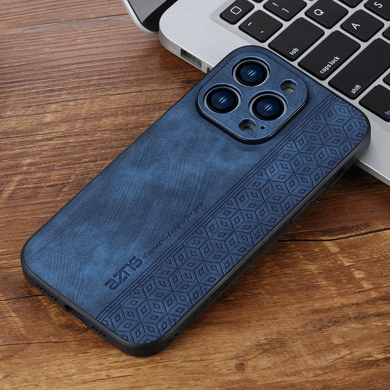RYNX | Shockproof Luxury Leather Case for iPhone 11/X/8/7