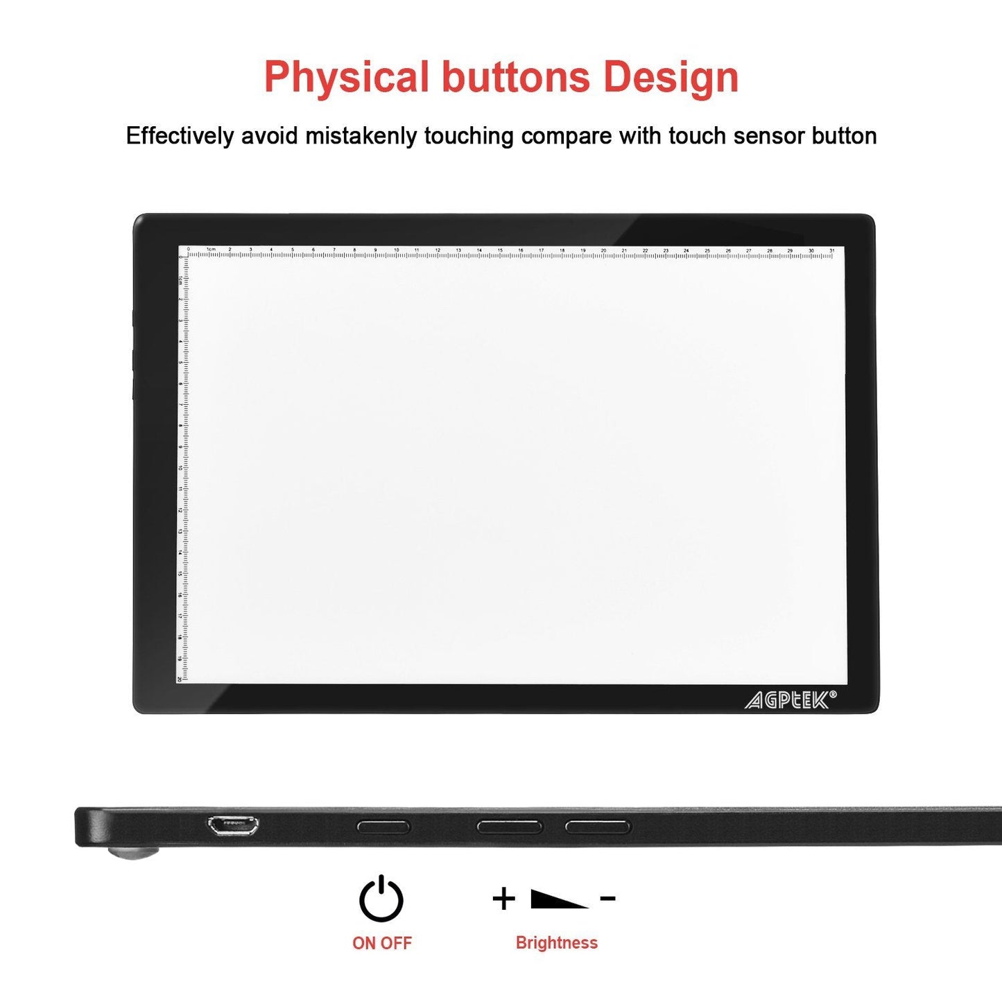 Rynx | Magnetic LED Artcraft Drawing Light Pad A4 Size Light Box