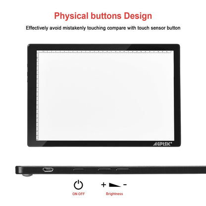 Rynx | Magnetic LED Artcraft Drawing Light Pad A4 Size Light Box