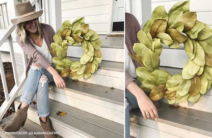 Rynx | *HUGE* Magnolia Wreath
